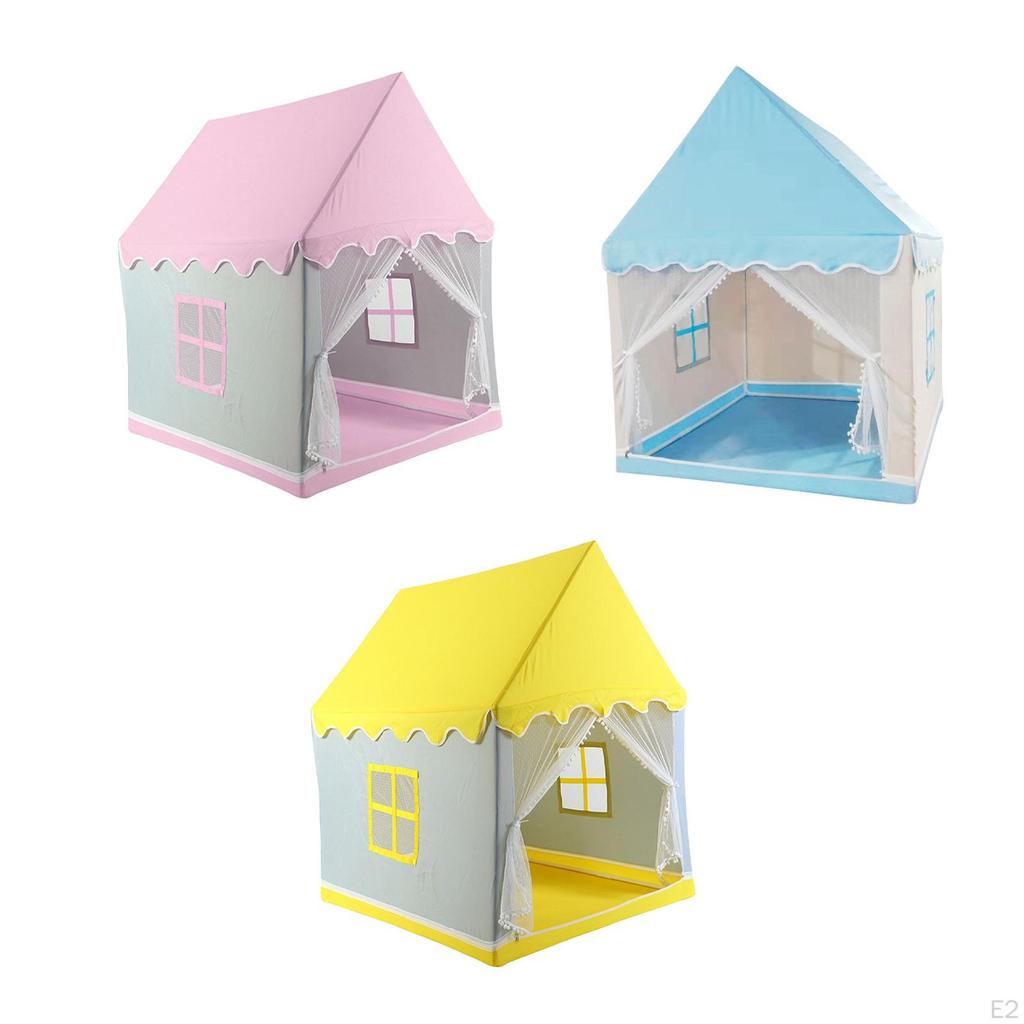 Children Play Tent Easy Setup Child Room Decoration for Boy Girl Large Space Toddler Fairy