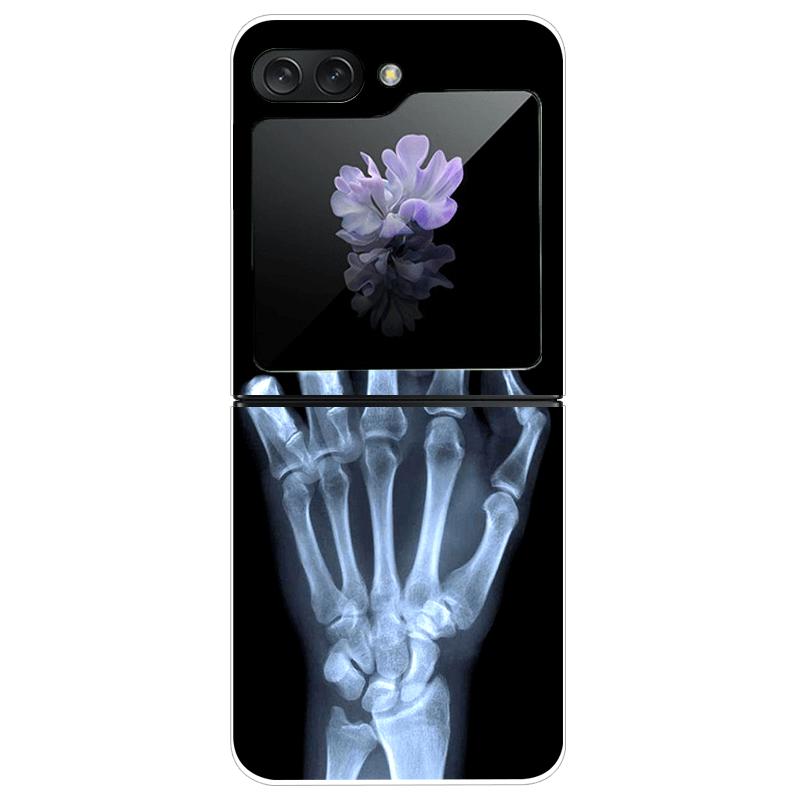 Чехлы для Samsung Z Flip7 Flip 7 Жесткий прозрачный чехол из поликарбоната для Samsung Galaxy ZFlip 7 Крутой роскошный прозрачный ударопрочный чехол