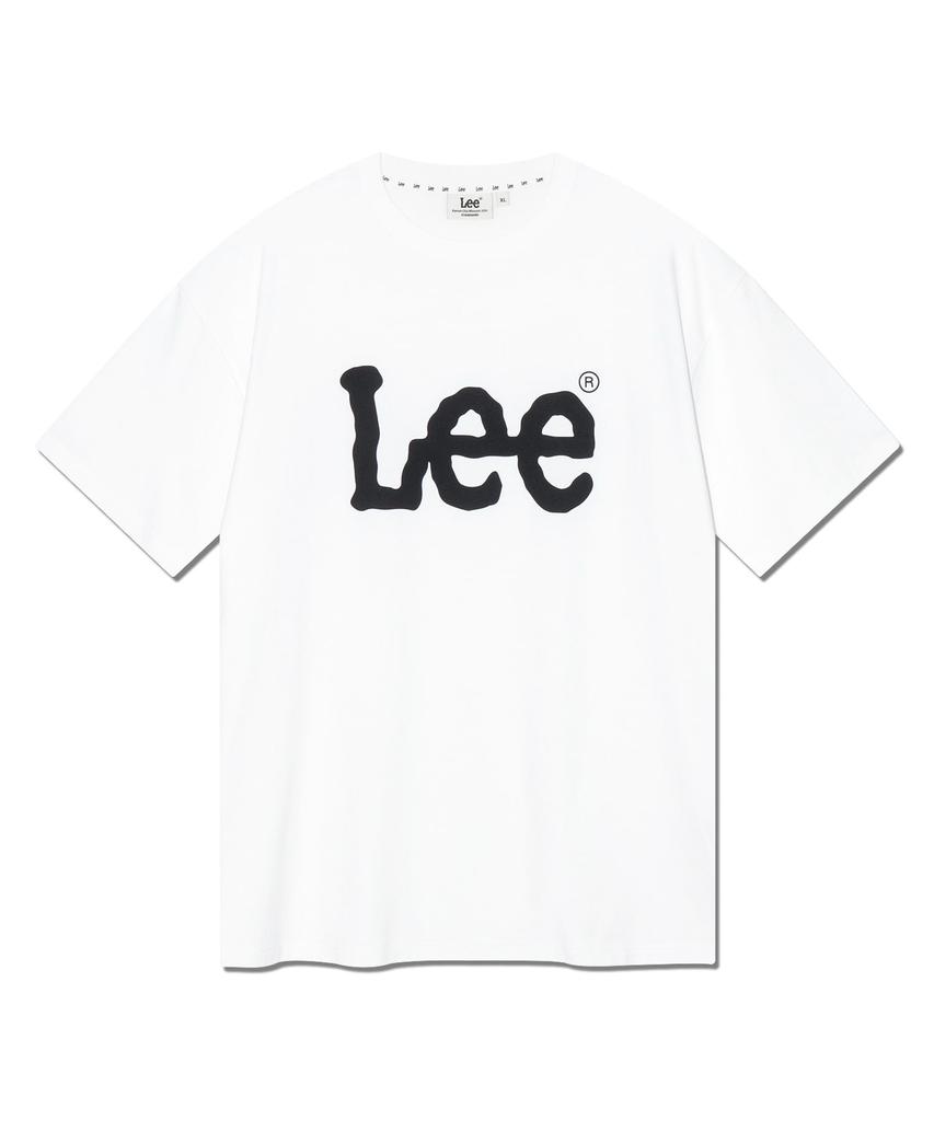 Белая футболка LEE с большим логотипом Twitch