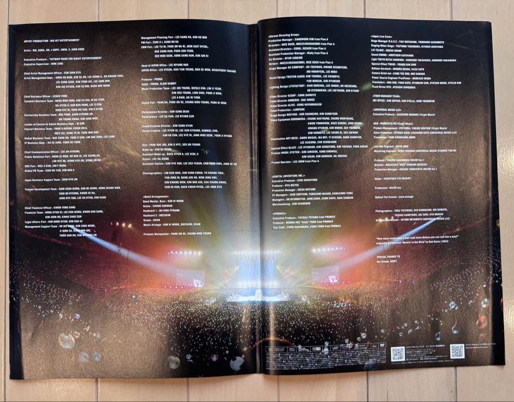 [USED] BTS WINGSTOUR Live DVD Kyocera Dome Performance First Press Limited Edition