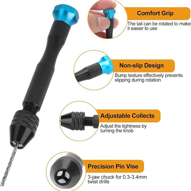 28 фев. Набор ручных микро-сверл PCS Precision Pin Vise для электронной сборки, моделирования