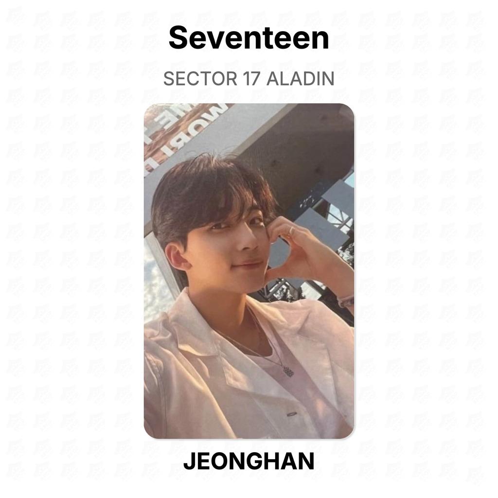 Seventeen СЕКТОР 17 АЛАДИН Официальная фотокарточка