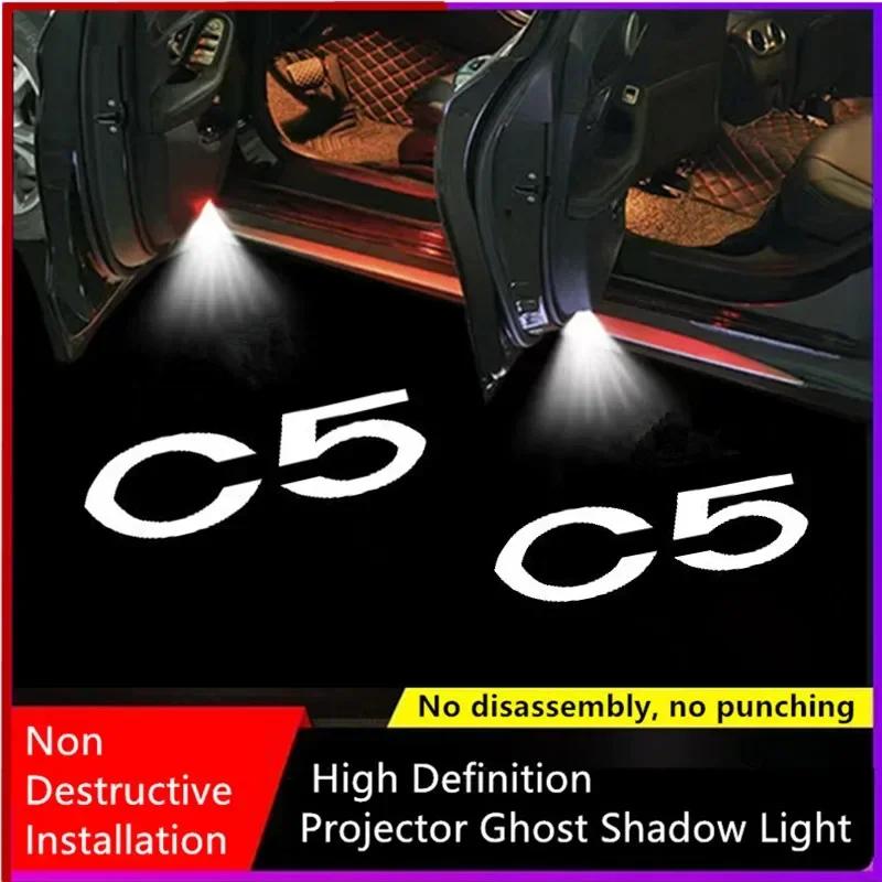 Led Car Door Welcome Light Laser Logo Projector For Citroen C5 Aircross 2001-2008 2009 2010 2011 2012 2013 2014 2015 Car Goods