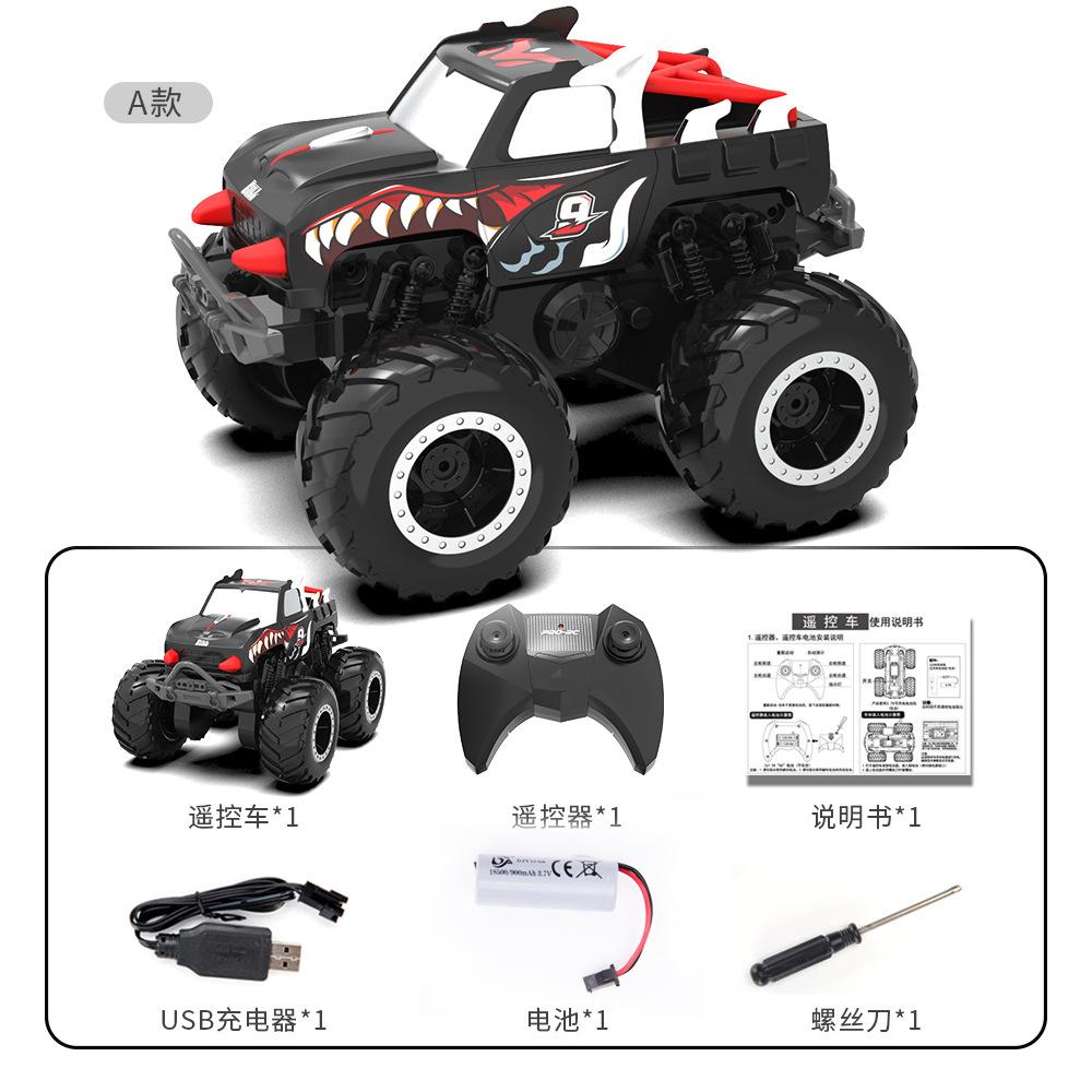 Амфибийный электрический внедорожный скалолазный автомобиль Big Foot Monster Детская игрушка на радиоуправлении