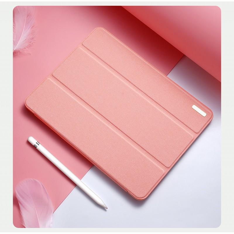 IPad 10th 11th Gen 10.9 Inch Folio Case With Stand Sleep/Wake Shockproof Tri-Fold Design Air 6 Fabric Texture