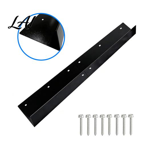 Drip Edge Flashing Roof Rain Gutter Diverter Carbon Steel Rainwater Diverter Splash Guard for House Roofs Doorway Corners Leak Prevention Tool