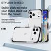 For iPhone 17 Pro Max Case Four Corners Anti Drop Clear TPU + TPE + PC Phone Cover