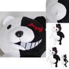 Delightful 14" Danganronpa Monokuma Stuffed Bear Soft Black And White Plush Toy