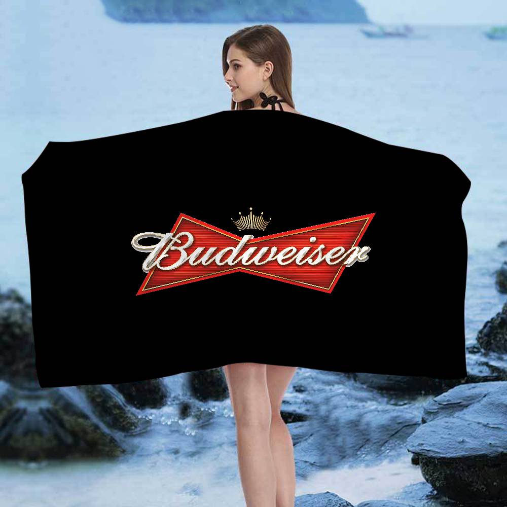 Король Пива B-Budweiser Пляжное Полотенце Цветные Полотенца Для Ванны Для Девочки Микрофибра Быстросохнущее Без Песка Пляж Йога Спа Тренажерный Зал Бассейн