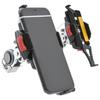 Держатель для смартфона Daytona Bike Широкий Совместим с серией iPhone 17 Pro WIDE IH-250D Быстрый 92602 Черный Быстросъемный тип
