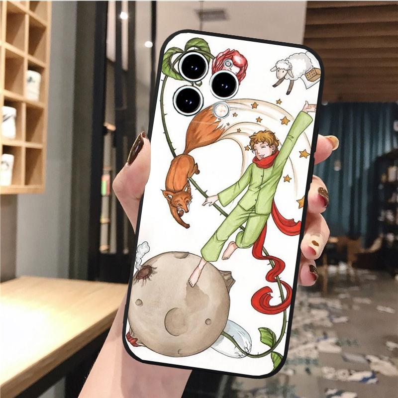 Phone Case For Iphone 14 Pro Max 13 12 11 Pro Max Xs Xr X 12mini 7 8 Plus Se The Little Prince Fox Case Funda