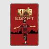 Mohamed Salah Football Player Retro Poster Metal Sign Posters Bar Interior Bedroom Wall Vintage Home Decor Room Decoration