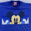 Винтажная рубашка Mickey Inc Мужская Размер L Мультяшный Микки Маус от Уолта Диснея 90-е