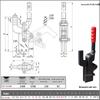 Сварочный зажим Yundu HS-72430B