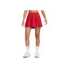 Court Advantage Dri-Fit Fashion Simple Solid Color Casual Skirt Женские юбки красного цвета FZ6513-687