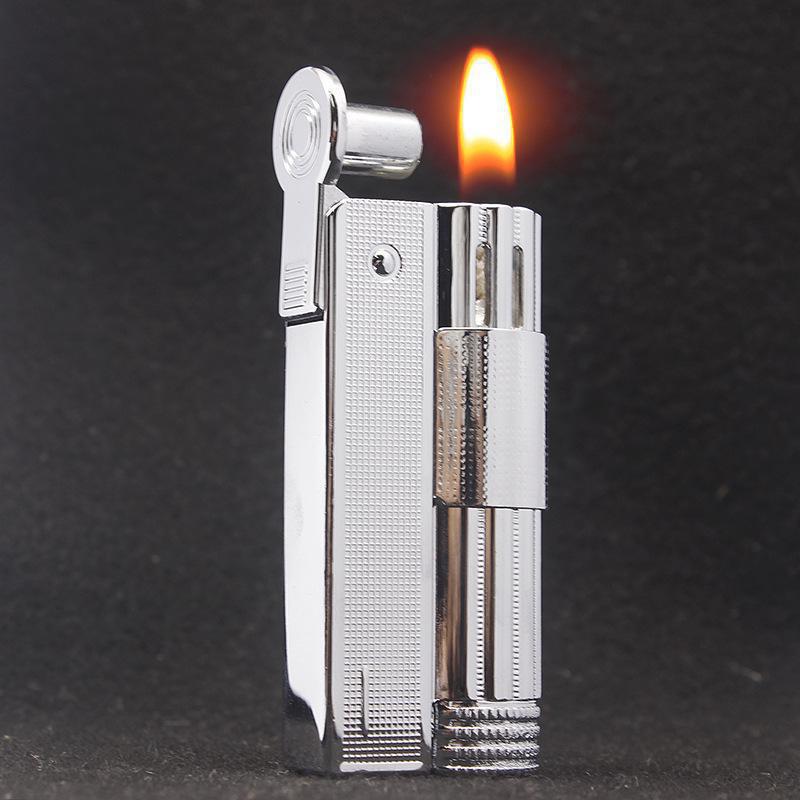 833 Classic WWII Trench Windproof Kerosene Lighter for Men – Portable Outdoor Camping