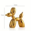 Nordic Mini Balloon Dog Small Decorations Resin Living Room Desktop for Office Study Children Room Home Decorations