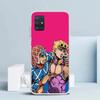 JoJo Adventure Джорно Джованна Мягкий чехол для Samsung Galaxy A12 A22 A32 A52 A72 A02S Чехол для телефона Note 20 Ultra 10 S10 Plus A51 A