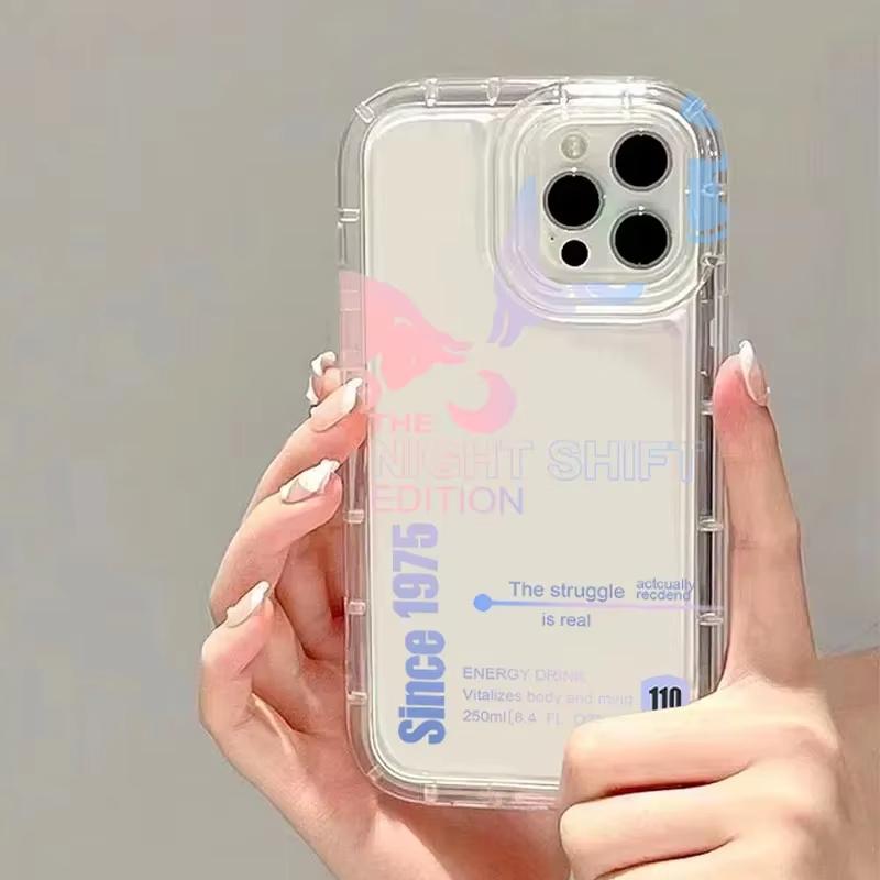 Красный Модный Логотип B-BullS Мягкий Чехол Для Телефона Для iPhone 17 Air 16 e 15 14 13 12 11 Pro Max Plus Mini SE 2020 2022 Ударопрочный Чехол