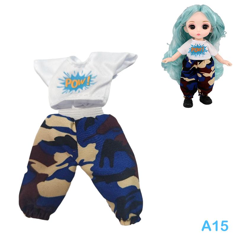 Кукла 16 см, повседневная одежда принцессы, аксессуары для костюма