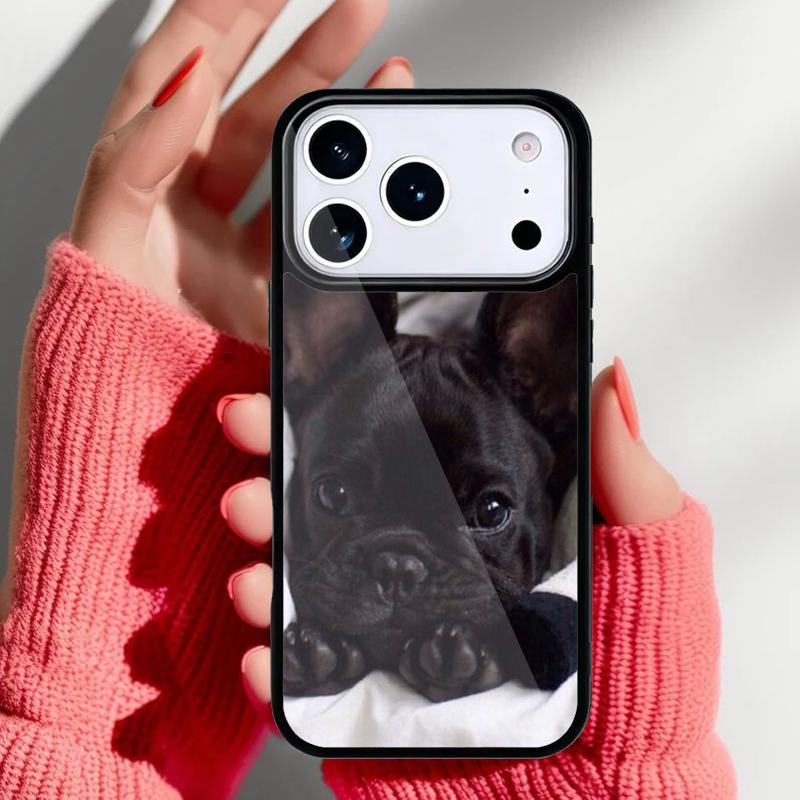 ПОТРЯСАЮЩИЙ чехол для телефона с французским бульдогом для iPhone 17 16 15 14 13 Pro Max Задняя крышка для 12 11 Pro Coque