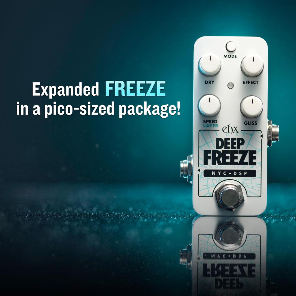 PICO DEEP FREEZE SOUND RETAINER SUSTAINER Педаль сустейна Гитарный эффектор ELECTRO-HARMONIX