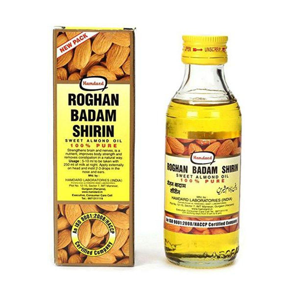 Hamdard Roghan Badam Shirin Sweet Almond Oil - 100 ml