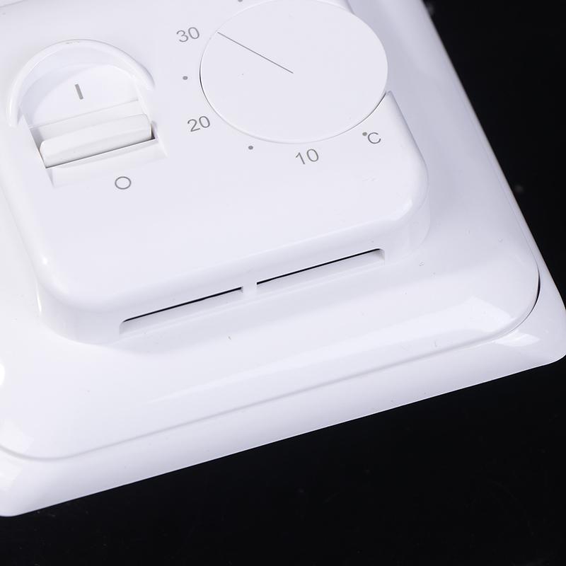 Электрическая система отопления Механическая ручка термостата Механический электрический теплый пол 16A Регулятор температуры Внешний датчик