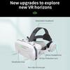 VR Glasses Adjustable 100-Degree Viewing Angle Stereo Sound Ultra-Clear Lens One-click Answer Watch Video Virtual Reality Goggles 3D Glasses