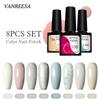 VANREESA 61 цвет, набор гель-лаков для ногтей, набор чистых гель-лаков для ногтей, УФ-светодиодная лампа, набор гель-лаков для ногтей, блестящий лак телесного цвета, стартовый маникюрный салон, подарки для женщин своими руками