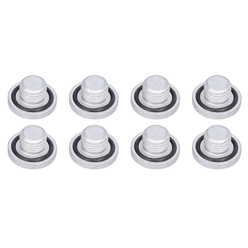8pcs Oil Drain Plugs M14 Thread with Sealing Washer 0652 477 for Opel Astra Corsa Meriva