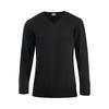 Clique Mens Aston Knitted V Neck Sweatshirt