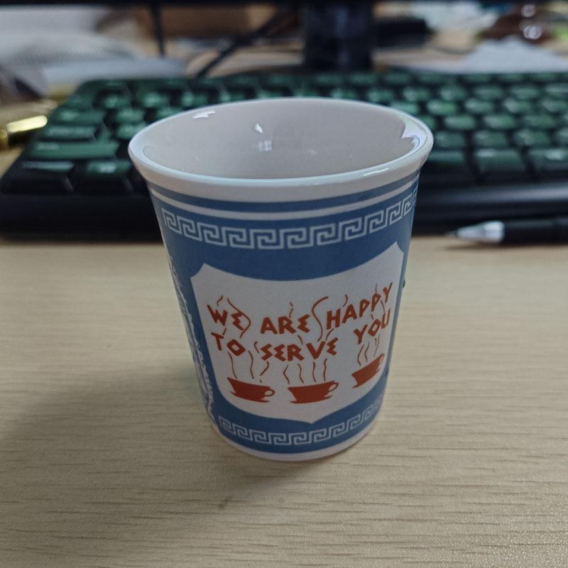 Керамическая чашка для кофе NY Cup объемом 90/280 мл Мы с радостью предоставим вам любимое кафе Нью-Йорка для домашнего использования, подарочные сувениры для напитков