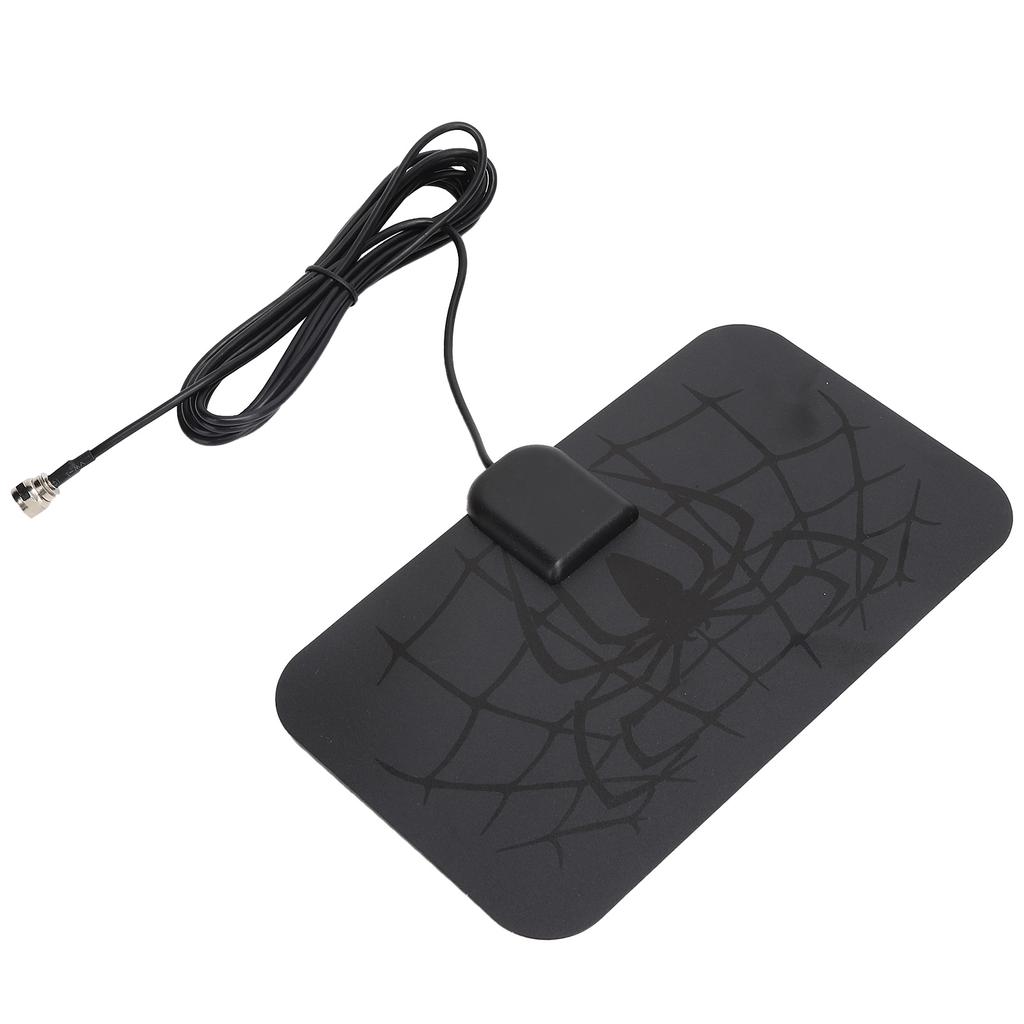 Внутренняя цифровая HD телевизионная антенна для приема сигнала, черная VHF170?240МГцUHF470?860МГц