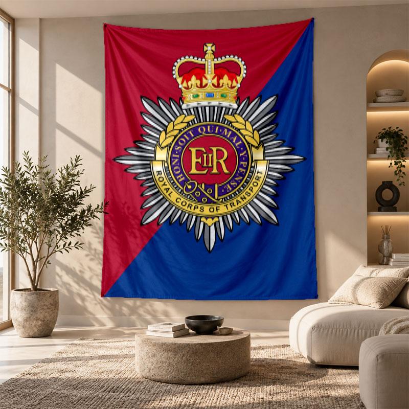 Decorative Tapestry,Royal Engineers A.F.C Printed Wall Art, Lightweight Wall Hanging For Bedroom Background
