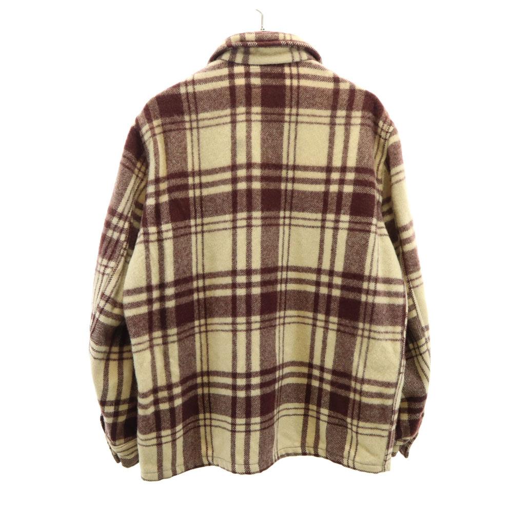 Field Stream 50-е винтажная шерстяная рубашка-куртка с длинным рукавом M Бежевый и другие Мужская Б/У