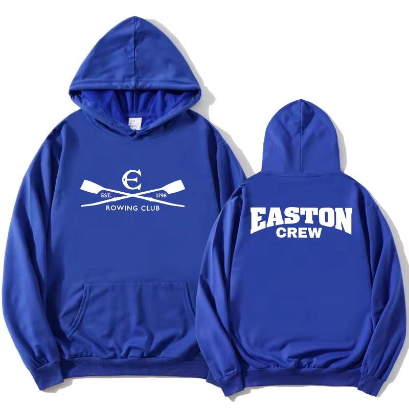 2026 Горячая Девушка Команды Easton Crew Гребная Команда Графическая Толстовка Мужская Женская Хип-Хоп Харадзюку Толстовка Модная Уличная Одежда для Повседневных Образов
