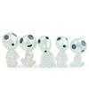 Cute Cartoon Sitting Posture Standing Elf With Night Light Function Mini Modelfor Office Desk And Collection Use