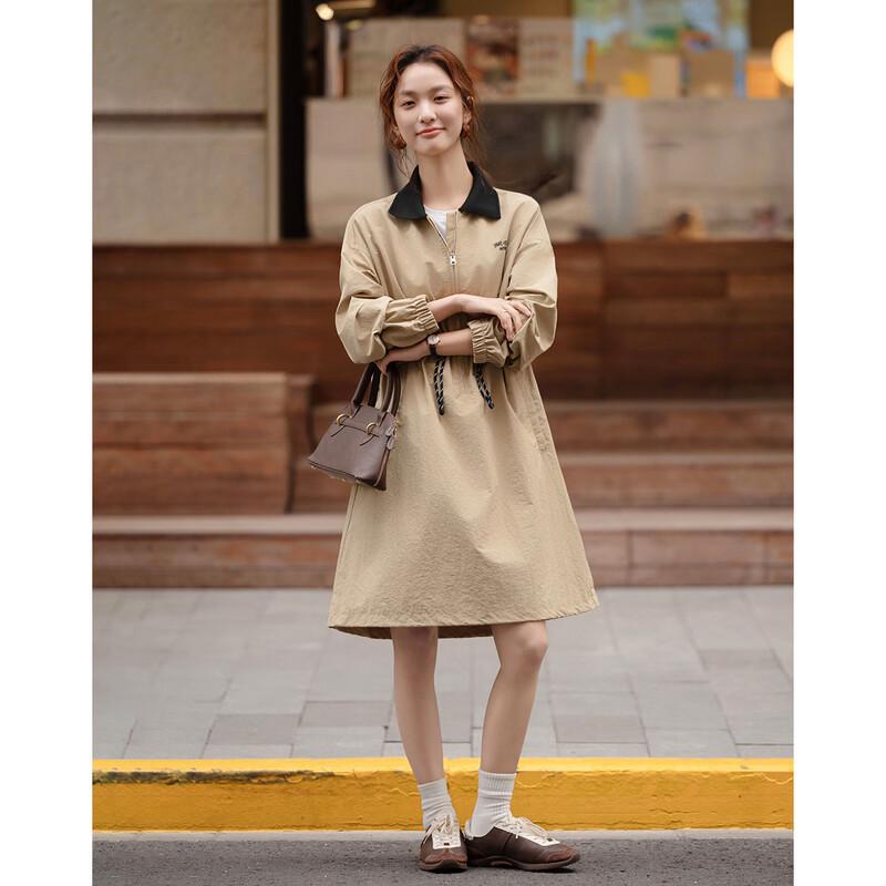 Платье Demana в городском стиле, с цветовыми блоками, с рукавами три четверти и завязками