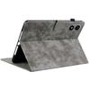 For Infinix Xpad 20 Case Tiger Imprint Anti-Scratch PU Leather Tablet Cover