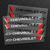 4 шт. Наклейки на ручки дверей с логотипом автомобиля для Chevrolet Cruze TRAX Aveo Lova Sail EPICA Captiva Malibu Volt Camaro Cobalt