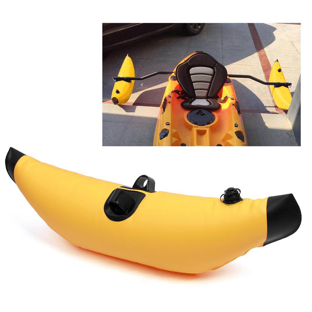 Kayak PVC Inflatable Outrigger Float with Sidekick Arms Rod Kayak Boat Fishing Standing Float