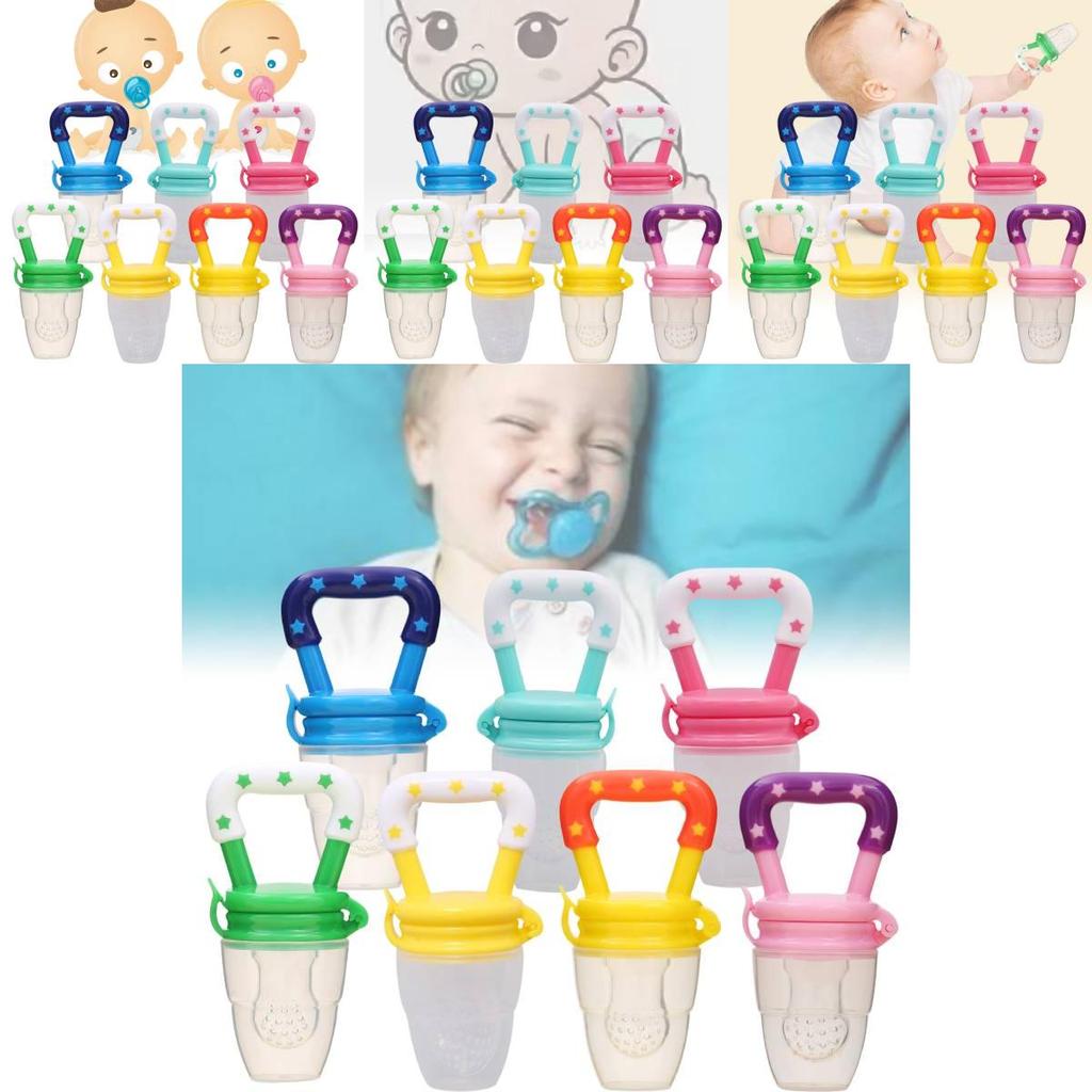 Premium Baby Fruit Vegetable Feeder Pacifier Silicone Teething Toy For Infants