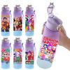 750Ml Water Bottle Christmas K-Pop Demon Hunters Printed Large Capacity Drinking Cup Portable Outdoor Sports Water Cup Children Kid Gift