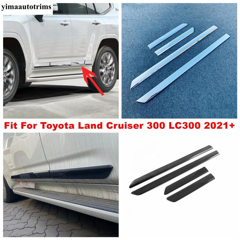 Защитные накладки-молдинги на двери кузова от царапин для Toyota Land Cruiser 300 LC300 - Аксессуар 2025