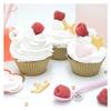 Décoration comestible - Princesse - 6 pcs - Rose - Multicolore - Sucre