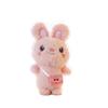 Cute Plush Rabbit Keychain Fluffy And Adorable Stuffed Animal For Backpacks