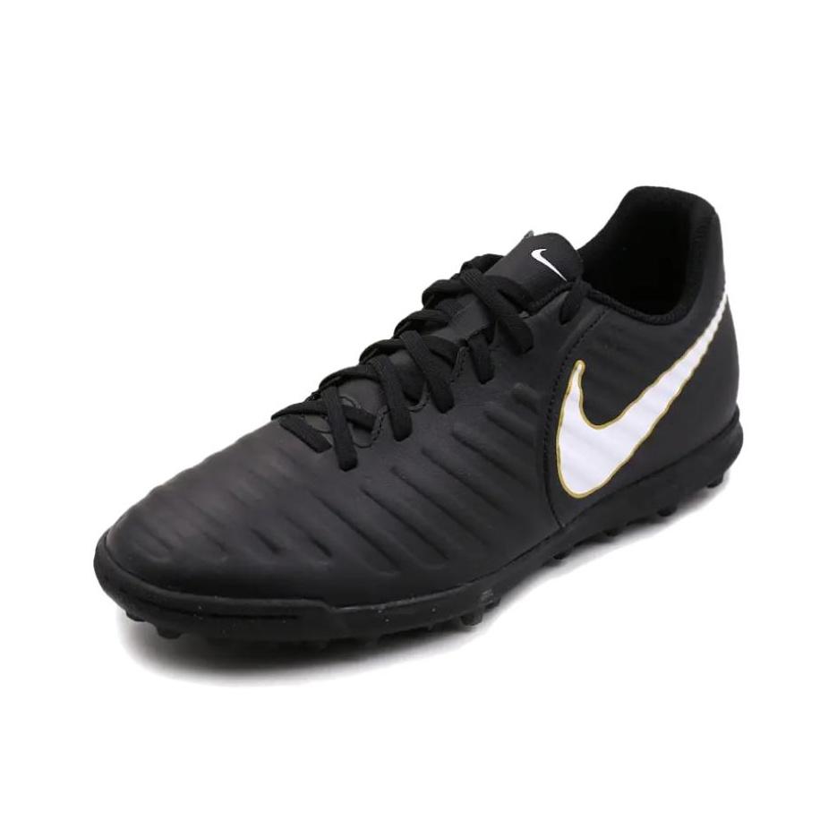 Nike TiempoX Rio 4 Удобные Универсальные Футбольные Бутсы Мужские кроссовки Черные 897770-002