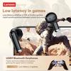 Оригинальные Bluetooth 6.0 наушники Lenovo LE259 Беспроводные наушники HIFI Игровые с шумоподавлением Наушники для тренировок Воспроизведение музыки Стерео Спортивные наушники
