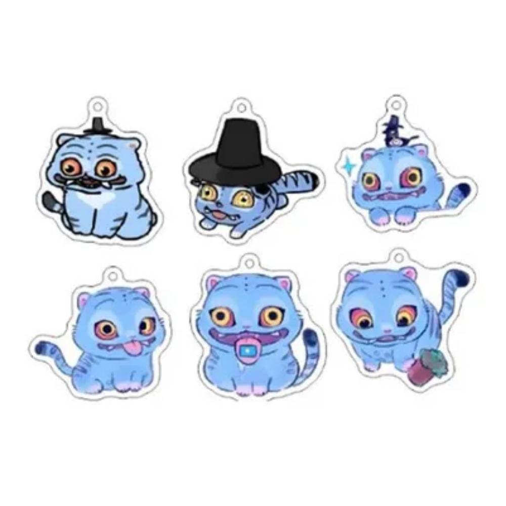 Товары K-Pop «Охотники на демонов» – Плюшевый брелок «Тигр Даффи» - 4 товара отправляются случайным образом; выбор недоступен